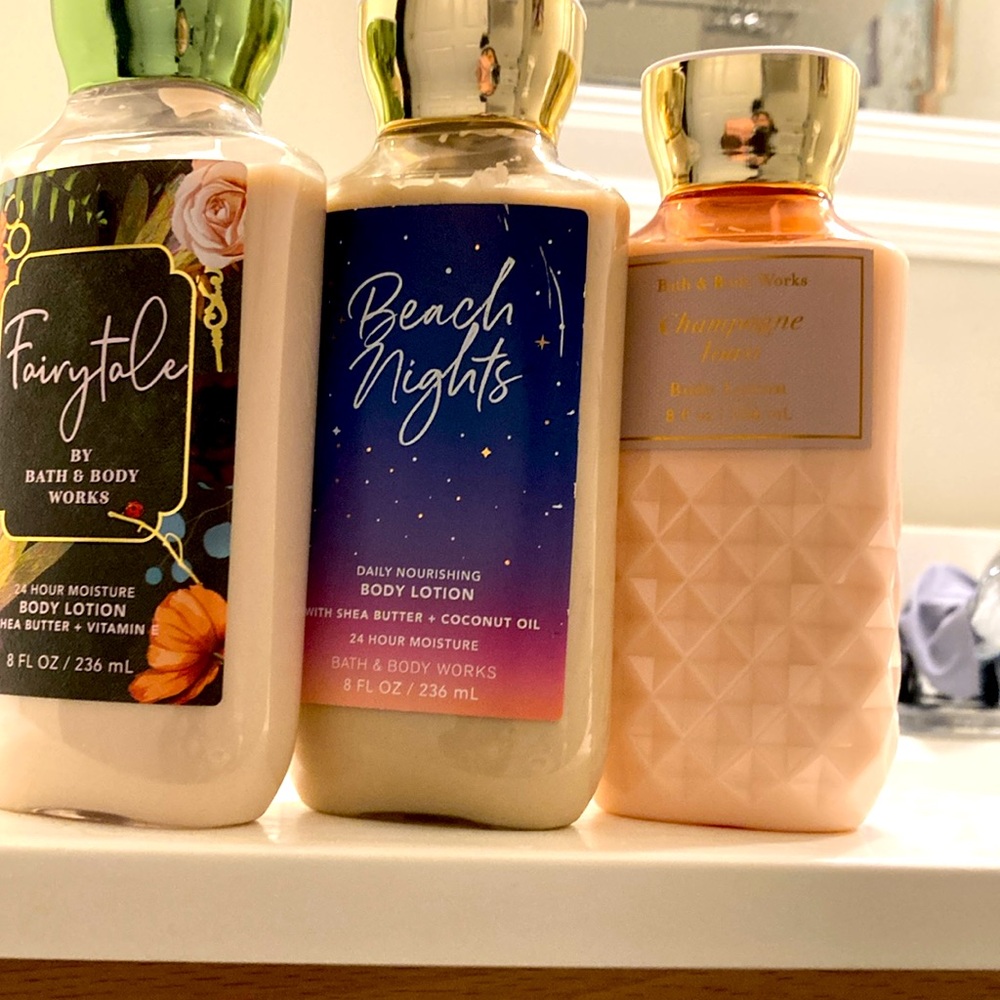 Set of 3 NWT Bath & Body Works champagne toast, Fairytale & beach nights - Picture 2 of 15